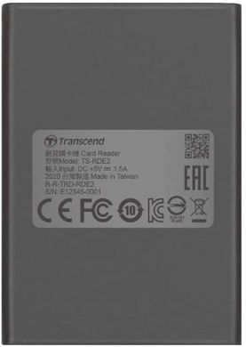 Transcend Кардрідер USB 3.2 Type-C > CFexpress Type B Сірий TS-RDE2 фото