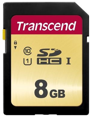 Карта памяти Transcend SD 8GB C10 R20MB/s TS8GSDC300S фото