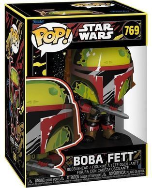 Funko Фигурка Funko POP Star Wars: Book of Boba Fett - Boba Fett (Retro) 889698838146 фото