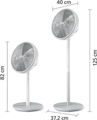 Philips Вентилятор Philips напольный Series 2000, 40см, 48Вт, таймер, поворот 90, белый