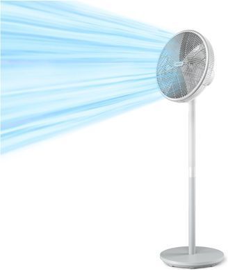 Philips Вентилятор Philips напольный Series 2000, 40см, 48Вт, таймер, поворот 90, белый