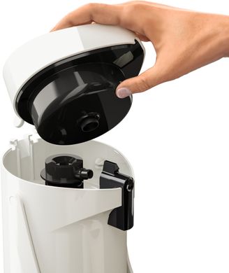 Tefal Термос Ponza Pump, 1.9л, пластик, скло, білий K3140214 фото