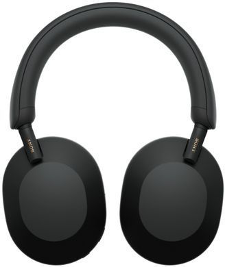 Sony Наушники Over-ear WH-1000XM5 BT 5.2, ANC, Hi-Res, AAC, LDAC, Wireless, Mic, Черный WH1000XM5B.CE7 фото