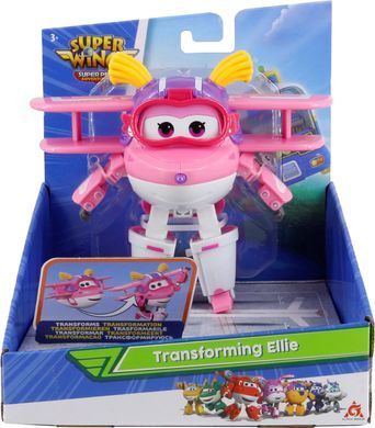 Super Wings Ігрова фігурка-трансформер Transforming Еллі (Ellie) EU770238 фото