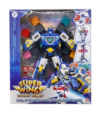 Super Wings Super Wings Playset Transforming world spaceport 3in1 YW780288 фото