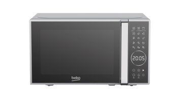 Beko Мікрохвильова піч, 20л, електрон. керування, 700Вт, гриль, сріблястий MGC20130SB фото