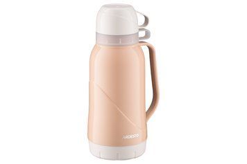 ARDESTO Термос Gemini Gourmet 1800 мл, пластик, скляна колба, пудровий AR2618BGG фото