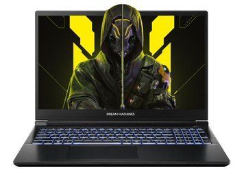 Dream Machines Ноутбук RG5070-15 15.6FHD IPS, Intel U9-275HX, 32GB, F2TB, NVD5070-8, DOS, чорний RG5070-15UA25 фото