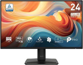 MSI Монітор MSI 23.8" PRO MP242-E14A D-Sub, HDMI, DP, MM, IPS, 144Hz, 1 ms, sRGB 121%, AdaptiveSync 9S6-3PD1CT-011 фото
