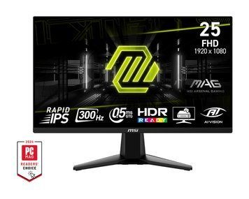 MSI Монітор 24.5" MAG 255XF 2xHDMI, DP, Audio, IPS, 300Hz, 0.5ms, sRGB 120%, FreeSync 9S6-3BC21M-021 фото