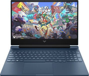 HP Ноутбук HP Victus 15-fb3049ua 15.6" FHD IPS AG, AMD R5-8645HS, 16GB, F512GB, NVD3050-6, DOS, синій BV8Y0EA фото