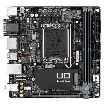 Gigabyte Материнская плата H610I s1700 H610 2xDDR5 M.2 HDMI D-Sub ATX H610I фото