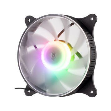 2E Gaming Корпусний вентилятор Air Cool ACF120VB-ARGB 120мм, 1200rpm, 4pin, 23dBa, чорний 2E-ACF120VB-ARGB фото
