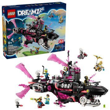 LEGO Конструктор LEGO Dreamzzz Страхітливий підводний човен &laquo;Акула&raquo; 71500 фото