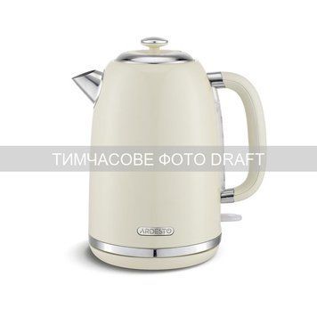 ARDESTO Електрочайник Ardesto 1.8л, Strix, метал, бежевий глянцевий EKL-F400BG фото