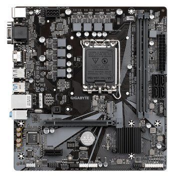 Gigabyte Материнская плата H610M H V2 s1700 H610 2xDDR5 HDMI D-Sub mATX H610M_H_V2 фото