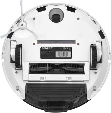 Sencor Робот-пилосос, 400Вт, h=9,8см, вологе прибирання, конт пил -0,45л, вода -0,24л, НЕРА, білий SRV9350WH фото