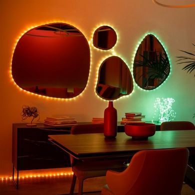 Twinkly Гірлянда Smart LED Twinkly Dots Lights RGB 400 IP44 20м кабель чорний TWD400STP-BEU фото