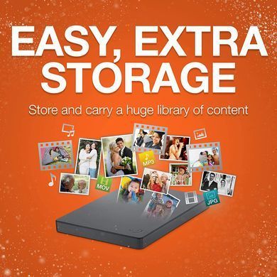 Seagate Портативний жорсткий диск 1TB USB 3.0 Basic STJL1000400 фото
