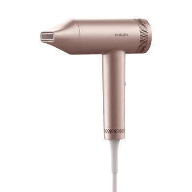 Philips Фен 8000 Series, 1400Вт, режимов-3, ионизиция, хол. обдув, турборежим, розовый BHD837/10 фото