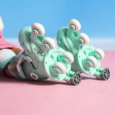 YVolution Роликовые коньки Twista Салатовые YR25G4 фото