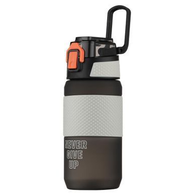 ARDESTO Пляшка для води ARDESTO Motion 600мл, пластик, чорний