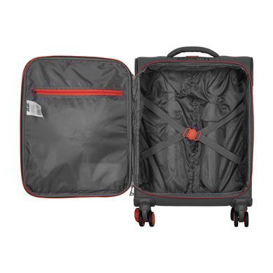 2E Набір валіз 2E, Trek, (M+S), TSA, 4 колеса, + 2 рюкзаки Cabin (2E-BPET-CABIN-BK), поліестр, сірий 2E-SPE-TREK-SET4-GR фото