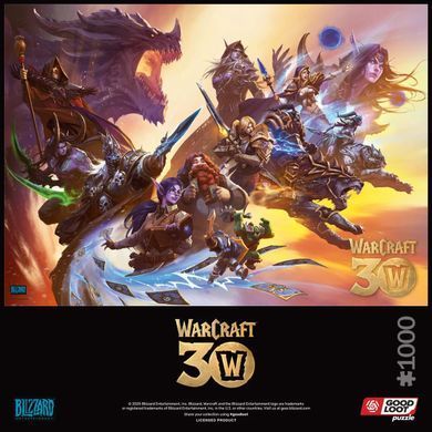 GoodLoot Пазл GoodLoot Warcraft 30th Anniversary 1000 ел. 5908305249931 фото
