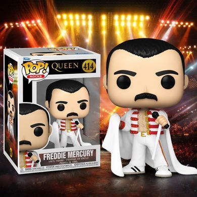 Игровая фигурка FUNKO POP! серии "Queen" - ФРЕДДИ МЕРКЬЮРИ В ТУРНЕ 75374 фото