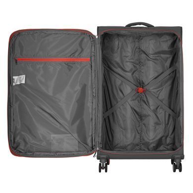 2E Набір валіз 2E, Trek, (M+S), TSA, 4 колеса, + 2 рюкзаки Cabin (2E-BPET-CABIN-BK), поліестр, сірий 2E-SPE-TREK-SET4-GR фото