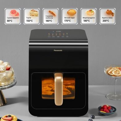 Panasonic Мультипіч 1450Вт, чаша-6л, сенсорне управл., 11 авто. программ, пластик, чорно-синій NF-CC600ATS фото