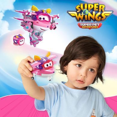 Super Wings Ігрова фігурка-трансформер Transforming Еллі (Ellie) EU770238 фото