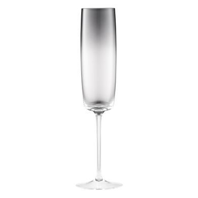 ARDESTO Champagne glasses set Black Mars 270ml, 2pcs, glass, grey AR2627GRG фото