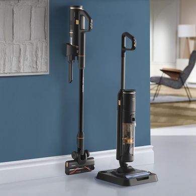 Philips Пылесос беспроводный AquaTrio, влажная уборка, конт пыль -0.42л, автон. раб. до 25мин, PowerCyclone Aqua, турборежим, черный XW7264/10 фото
