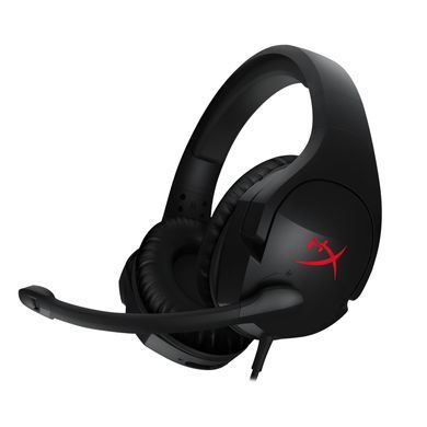 HyperX Гарнитура игровая Cloud Stinger, mini-jack/dual 3.5мм, 1.3м/1.7м, черно-красный 4P5L7AX фото