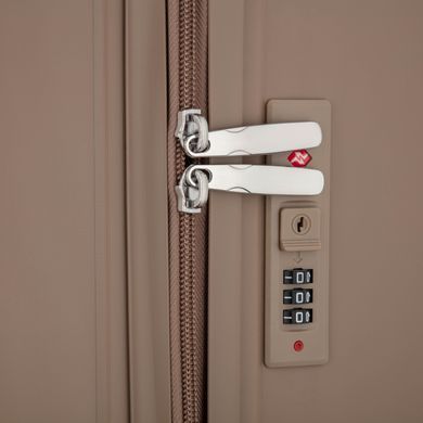 2E Набор чемоданов 2E, M7979, полипропилен, (L+M+S), молния anti theft, 4 колеса, кодовий замок, хаки 2E-PP-M7979-SET3-KH фото