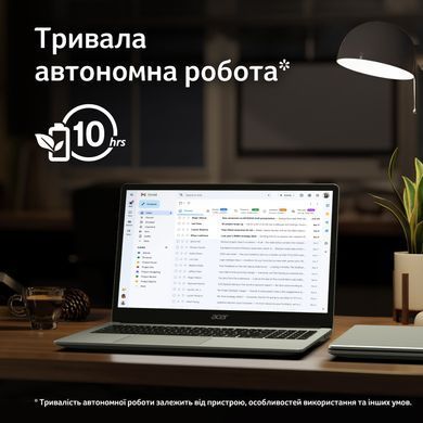 Acer Ноутбук Chromebook CB315-4HT 15" FHD IPS Touch, Intel C N4500, 8GB, F128GB, UMA, ChromeOS, серебристый NX.KBAEU.001 фото