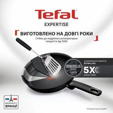 Tefal Tefal Multi Pan, Expertise, with lid, 24cm, aluminum, bakelite, glass, black G3218402 фото