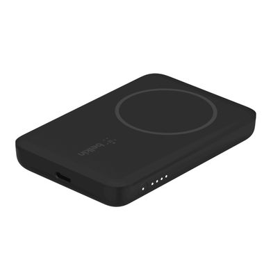 Belkin Портативное зарядное устройство 2500mAh, MagSafe Wireless Power Bank, black BPD002BTBK фото