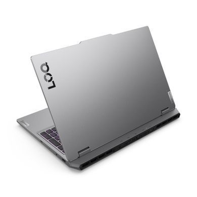 Lenovo Ноутбук Lenovo LOQ 15IRX10 15.6" FHD IPS AG, Intel i7-13650HX, 32GB, F1TB, NVD5070-8, DOS, сірий 83JE006TRA фото