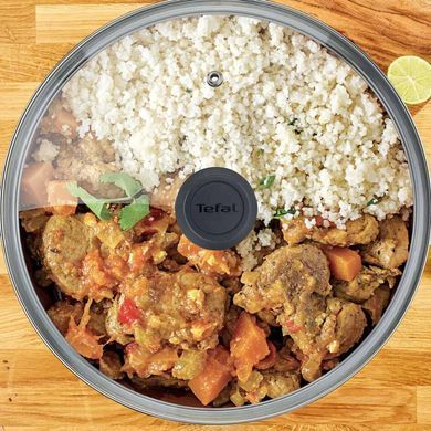 Tefal Набір посуду Delicious, 6 предметів, нержавіюча сталь, бакеліт, скло B925S655 фото