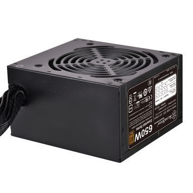 SilverStone Блок живлення Strider Essential (650W) >85% 80+ Bronze 120мм 1xMB 24pin(20+4) 1xCPU 8pin(4+4) 3xMolex 6xSATA 4xPCIe 8pin(6+2) SST-ET650-B фото