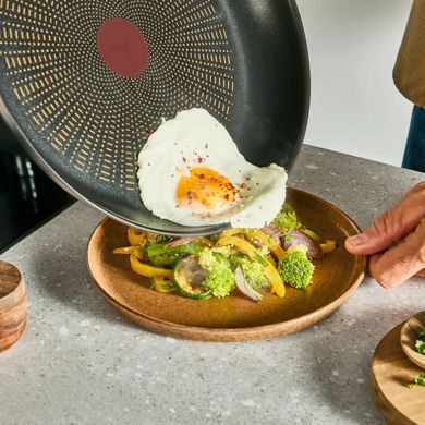 Tefal Tefal Frying Pan, Emotion+, 20cm, stainless steel, bakelite, black E3270244 фото