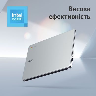 Acer Ноутбук Chromebook CB315-4HT 15" FHD IPS Touch, Intel C N4500, 8GB, F128GB, UMA, ChromeOS, серебристый NX.KBAEU.001 фото