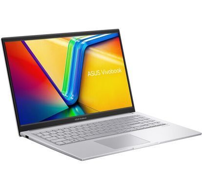 ASUS Ноутбук Vivobook 15 X1504VA-BQ500 15.6" FHD IPS, Intel i3-1315U, 16GB, F512GB, UMA, noOS, Серебристый 90NB10J2-M00PJ0 фото