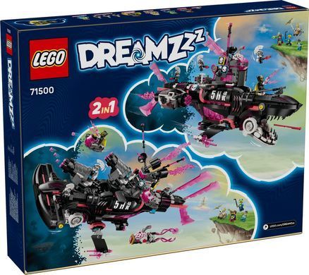 LEGO Конструктор LEGO Dreamzzz Страхітливий підводний човен &laquo;Акула&raquo; 71500 фото