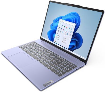 Lenovo Ноутбук IdeaPad Slim 5-15IRH9R 15.3" WUXGA IPS AG, Intel 5-210H, 16GB, F512GB, UMA, DOS, фіолетовий 83J6000GRA фото