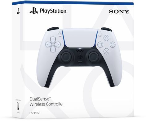 PlayStation Геймпад 5 Dualsense BT, білий 1000040185 фото