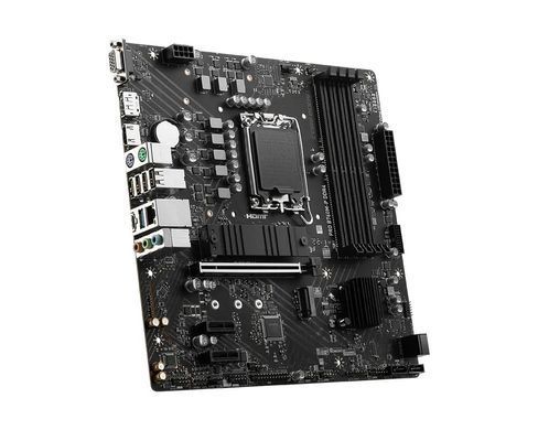 MSI Материнcька плата PRO B760M-P DDR4 s1700 B760 4xDDR4 M.2 HDMI DP D-Sub mATX 911-7E02-029 фото