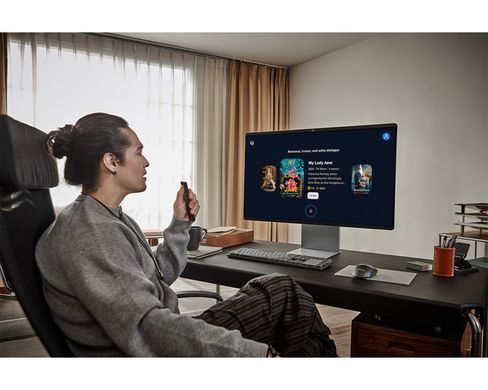 Samsung Монітор Samsung 32"S32FM902 HDMI, USB, Bluetooth, MM, OLED, 3840x2160, 165Hz, 0.03ms, HDR10+ LS32FM902SIXUA фото